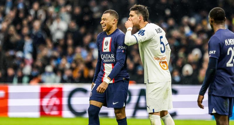 - OM - PSG : quand Mbappé chambre les Marseillais en plein match
