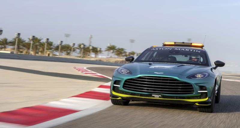  - Le DBX707, nouvelle voiture médicale officielle d’Aston Martin pour la saison 2023 de F1