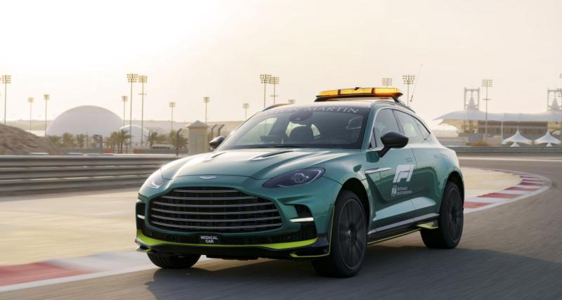  - Aston Martin introduit le DBX707 comme voiture médicale de la F1