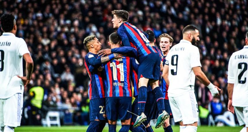  - Coupe du Roi : Le Barça mène le Clasico à Santiago Bernabéu à la pause