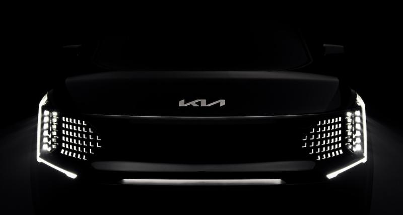  - Kia EV9 : premiers teasers avant la présentation officielle du SUV électrique de série