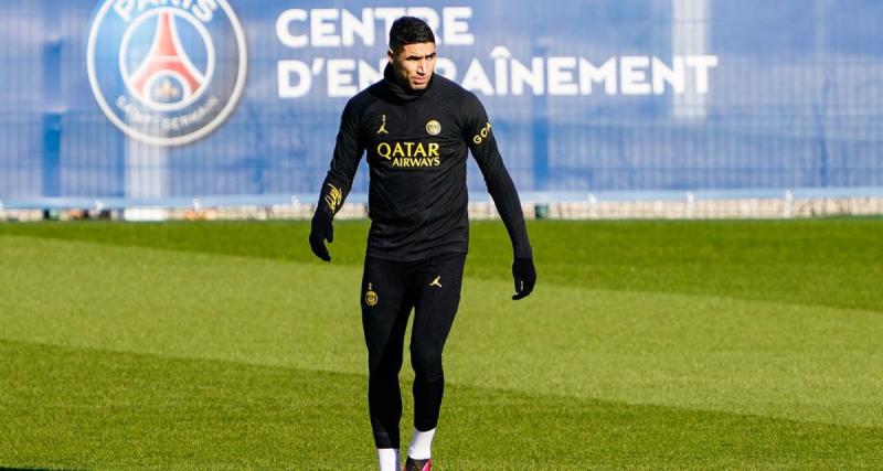  - PSG : Achraf Hakimi bien présent au Camp des Loges malgré sa mise en examen pour viol 