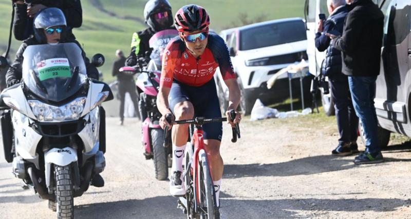  - Strade Bianche : Tom Pidcock en solitaire