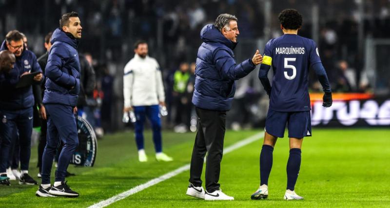  - PSG : Christophe Galtier donne des précisions sur les blessures de Marquinhos et Mukiele