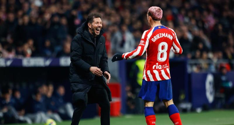  - Atlético Madrid : la très belle scène entre Simeone et Griezmann après le récital des Colchoneros contre Séville !