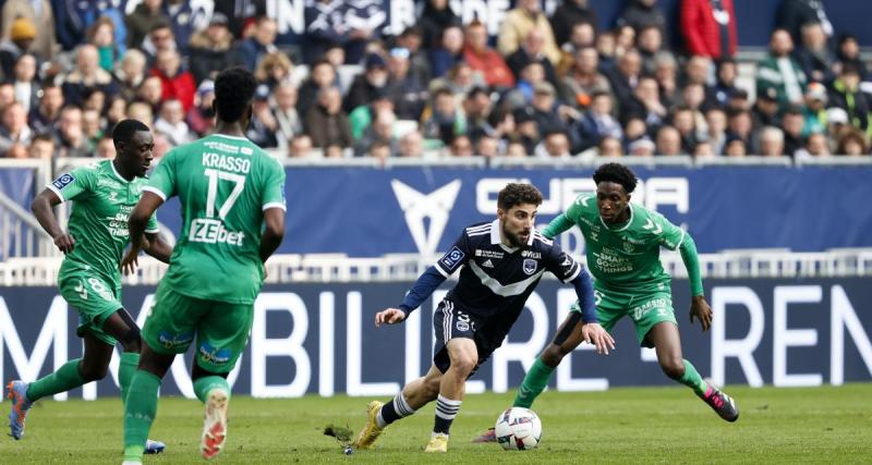  - ASSE : les Verts ont souffert dans tous les domaines à Bordeaux