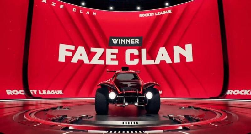  - FaZe Clan remporte un nouveau régional sur Rocket League