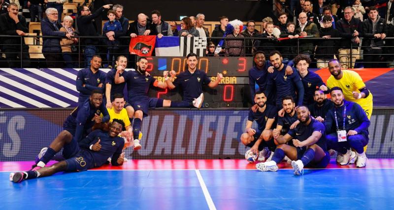  - Équipe de France de futsal : tombeurs de la Serbie, les Bleus se rapprochent du Mondial 2024