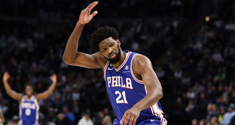  - Joel Embiid mate Rudy Gobert, la récup de la nuit