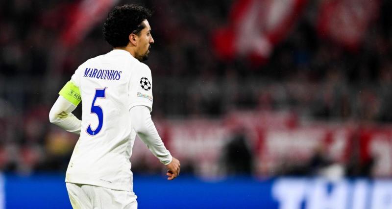  - Bayern-PSG : Marquinhos quitte le terrain !