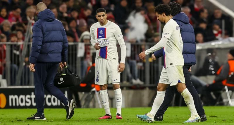  - PSG : le club annonce un coup dur pour Hakimi et donne des nouvelles de Marquinhos et Mukiele 