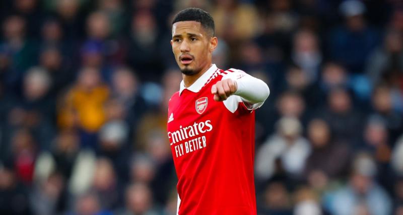  - Arsenal : Saliba adoubé par une légende des Gunners
