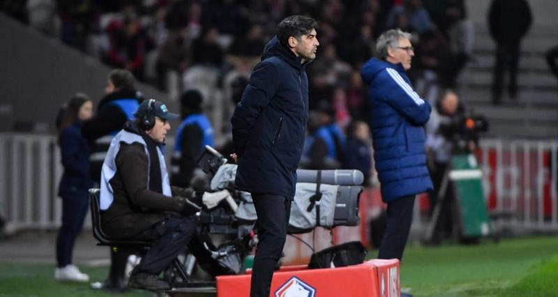  - LOSC : la frustration de Paulo Fonseca après le nul contre Lyon