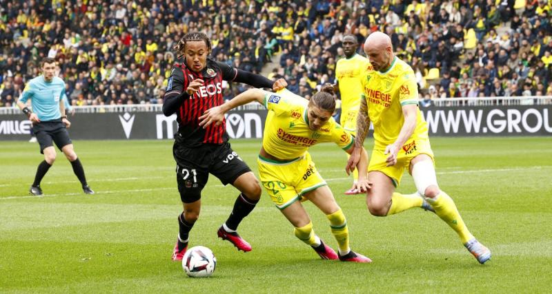  - A la pause, l'OGC Nice tient le FC Nantes en échec, le TFC et Lorient mènent