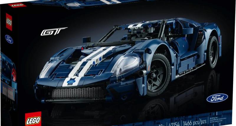  - Ce pack Lego Technic permet de reproduire la Ford GT jusque dans les moindres détails