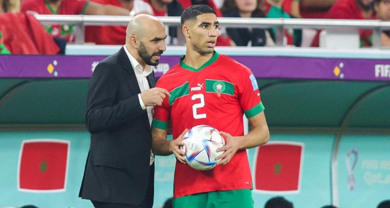  - PSG, Maroc : Walid Regragui assure que les Lions de l'Atlas soutiennent Hakimi, accusé de viol 