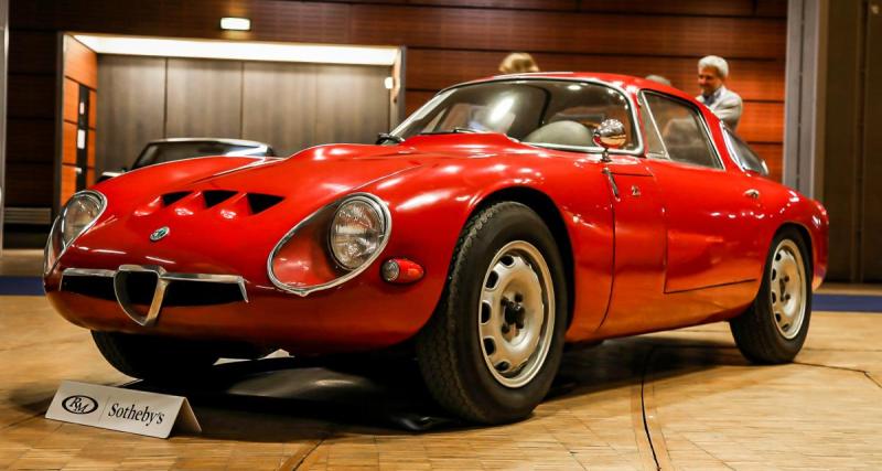  - Cette Alfa Romeo Giulia TZ n’a jamais été restaurée, son prix de vente dépasse le million d’euros