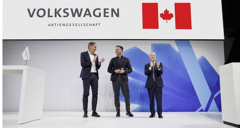  - Volkswagen : Giga-Factory de batteries au Canada