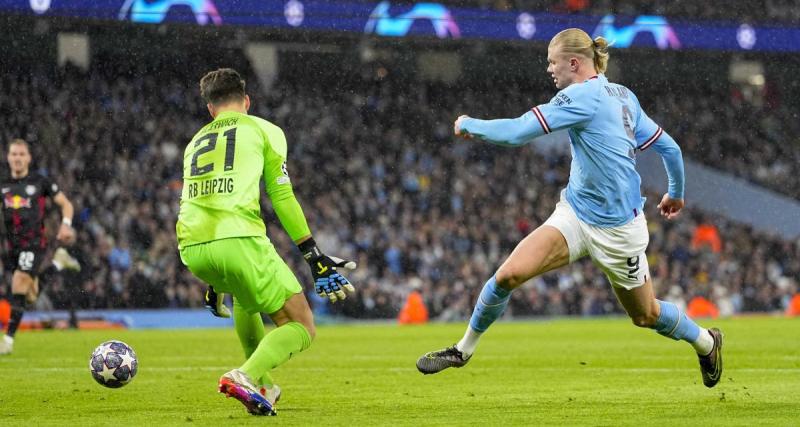  - 🚨 Manchester City – Leipzig : avec un triplé de Haaland, les Skyblues prennent le large à la pause !