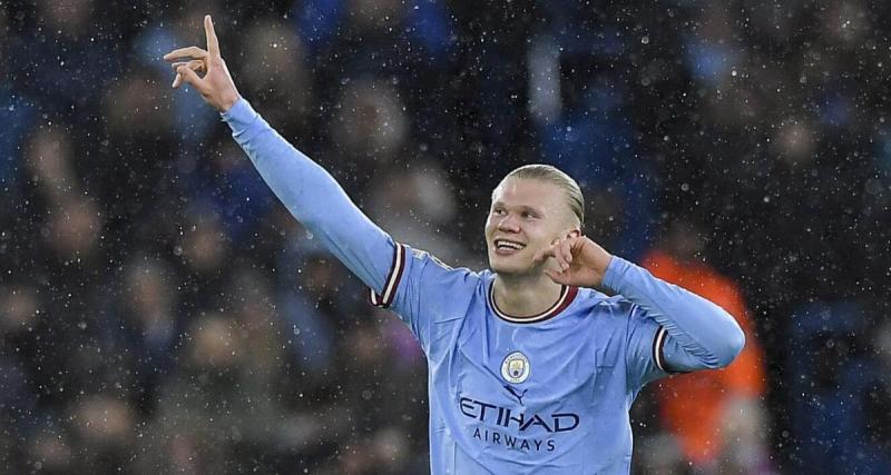 - À la pause, Erling Haaland permet à City de mettre un pied en quart de finale 