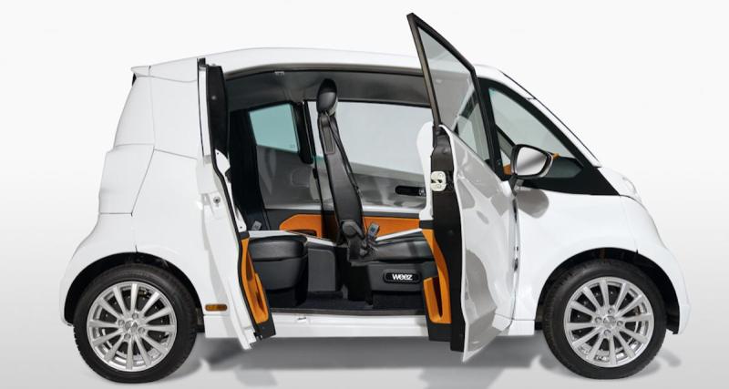  - Eon Motors Weez City-4 (2023) : ce quadricycle électrique peut transporter quatre personnes