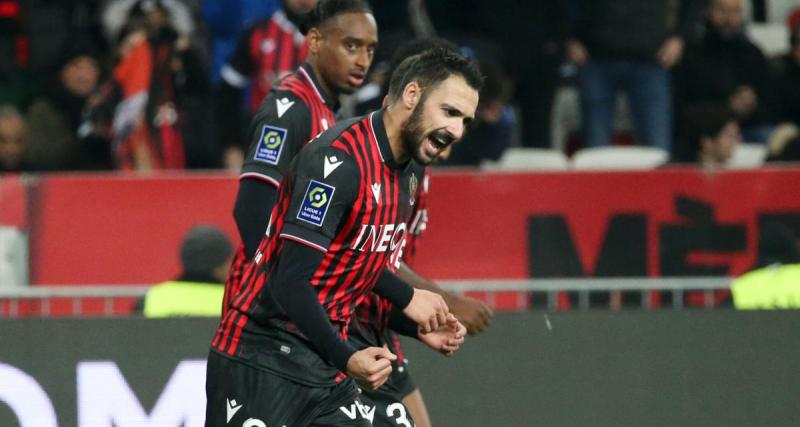  - À la pause, Nice file en quart de finale de la C4 grâce à un très beau but de Laborde