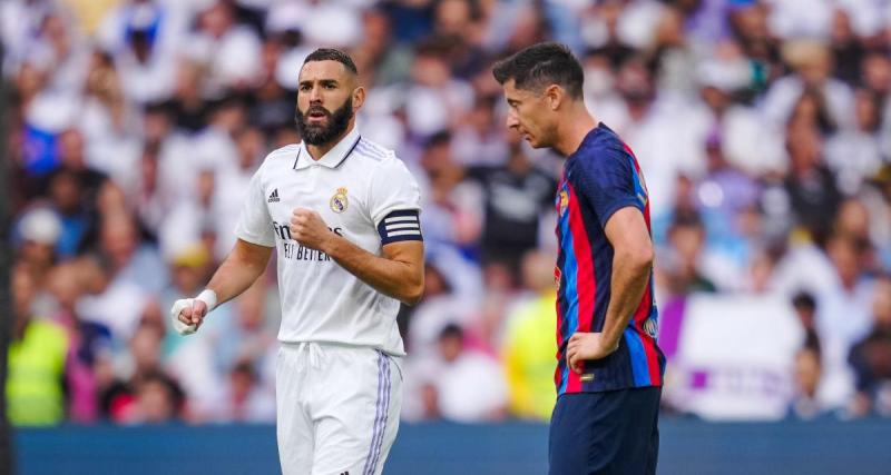  - Real Madrid : le Barça chauffe Benzema avec Lewandowski