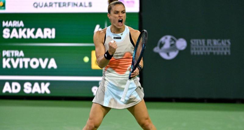  - Masters 1000 d’Indian Wells : María Sákkari revient sur son comeback face à Petra Kvitová