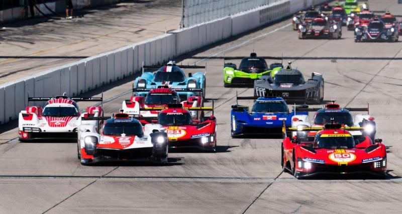  - WEC 2023 Sebring : Toyota à la parade, Ferrari 3e