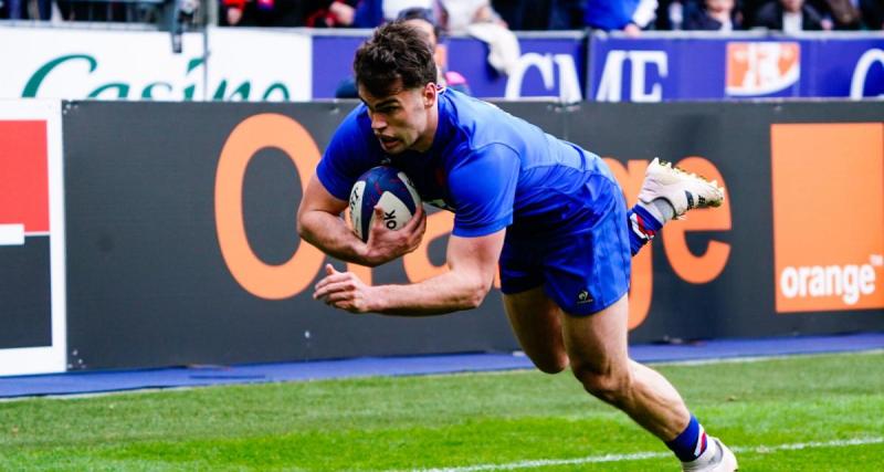  - France - Pays de Galles : après une percée de Romain Ntamack, Damian Penaud permet aux Bleus de recoller au score (VIDÉO)