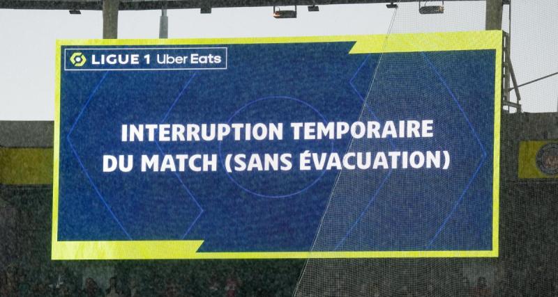  - Toulouse-Lille : pas de but et une interruption à la pause