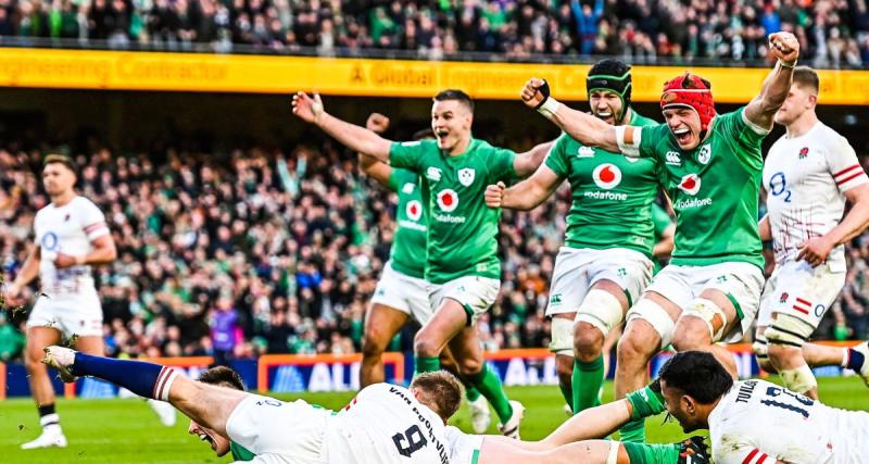  - L'Irlande obtient le 4ème Grand Chelem de son histoire après sa belle victoire sur l'Angleterre