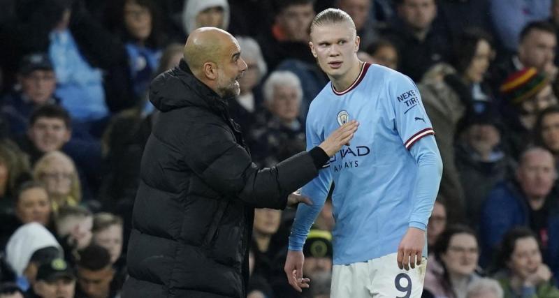  - FA Cup : Pep Guardiola ironise sur le triplé de Haaland