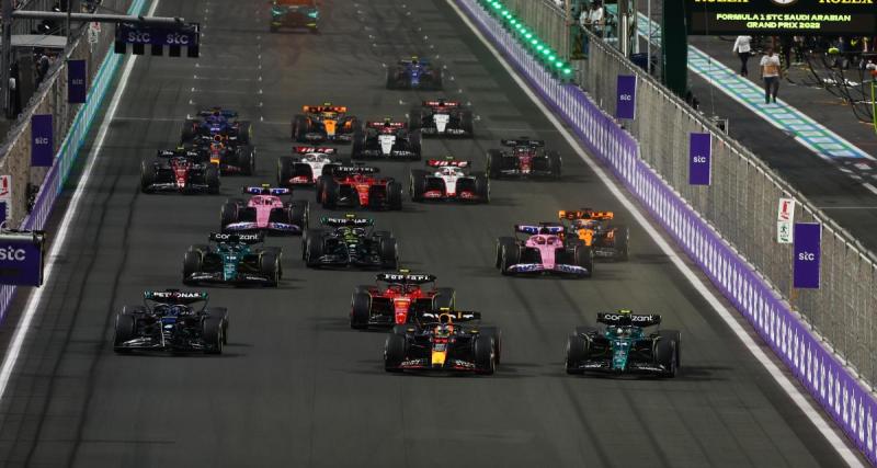  - F1 - Le classement général des pilotes après le GP d'Arabie Saoudite
