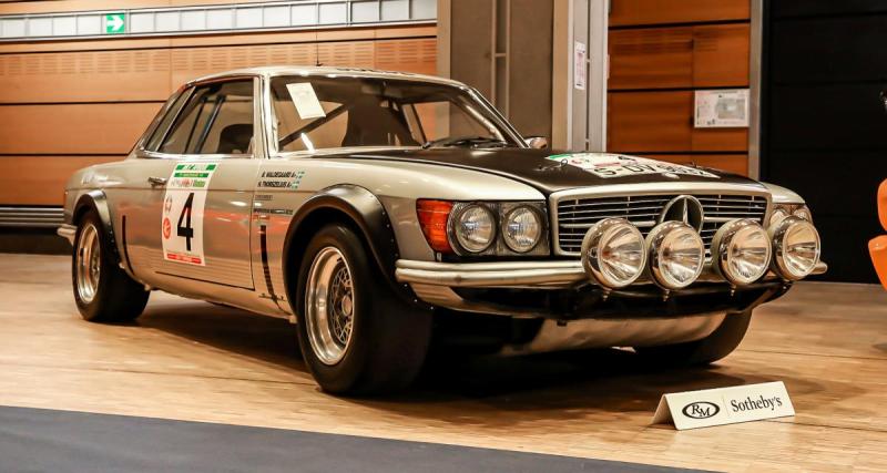  - Taillée pour le rallye, cette Mercedes-Benz 450 SLC 5.0 a été mise en vente par RM Sotheby’s