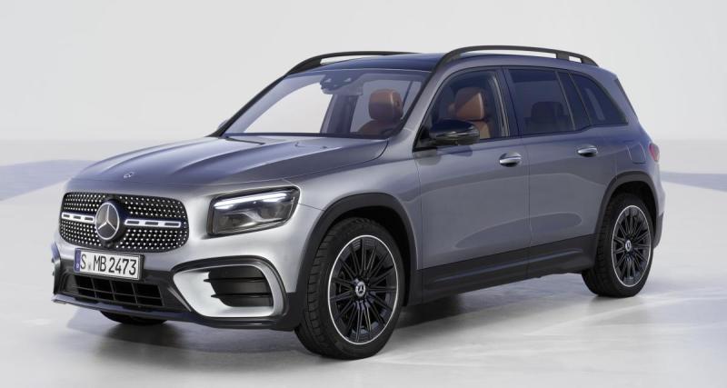  - Mercedes-Benz GLB restylé (2023) : discret lifting pour le SUV, qui reçoit une hybridation légère