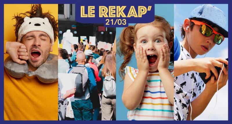  - Crise du sommeil, conseils pour vos ados manifestants, personnalités préférées des enfants et BeReal, le bon élève : le ReKap' de Kool