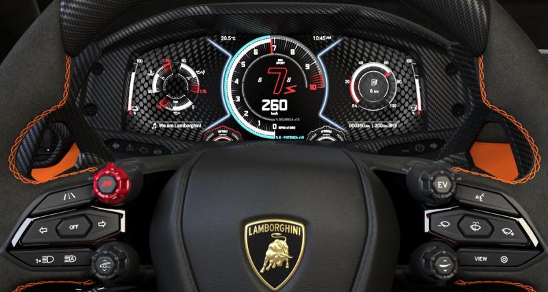  - Lamborghini LB744 : 13 modes de conduite pour la remplaçante de l'Aventador