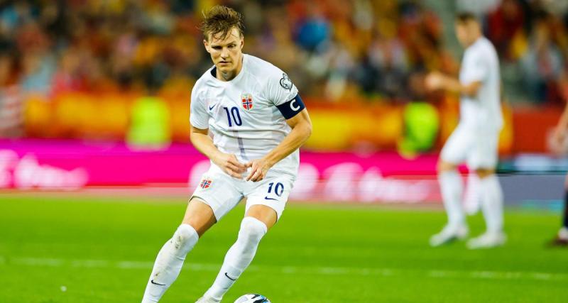  - Arsenal : Odegaard échappe au pire avec la Norvège sur un tacle…d’un joueur de City !