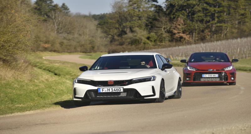  - Honda Civic Type R vs Toyota GR Yaris Track : retours sur investissement