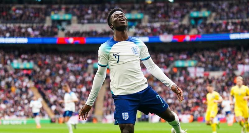  - Angleterre - Ukraine : le but sublime de Saka (vidéo)