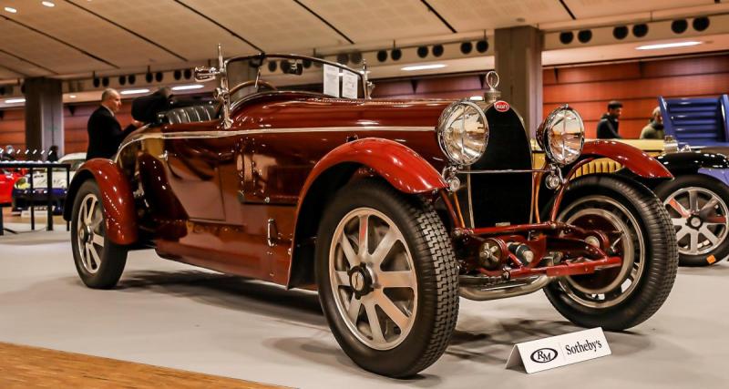  - Carrossée en roadster, cette Bugatti Type 43 a été vendue par RM Sotheby’s à Paris