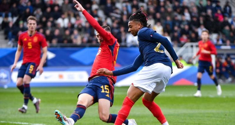  - L’Équipe de France Espoirs bute sur l’Espagne à la pause