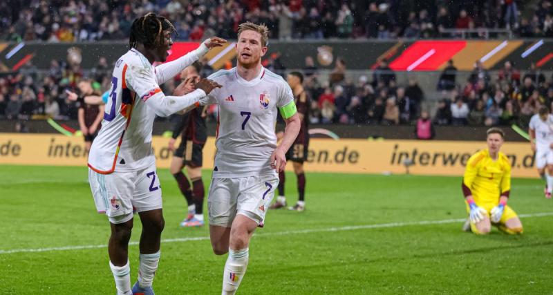  - Match amical : l’Allemagne trébuche face à la Belgique