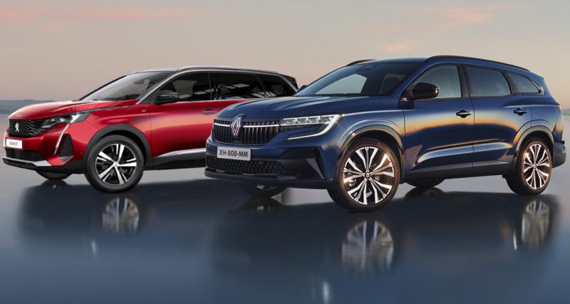  - Nouveau Renault Espace vs Peugeot 5008 : le match des SUV 7 places est relancé