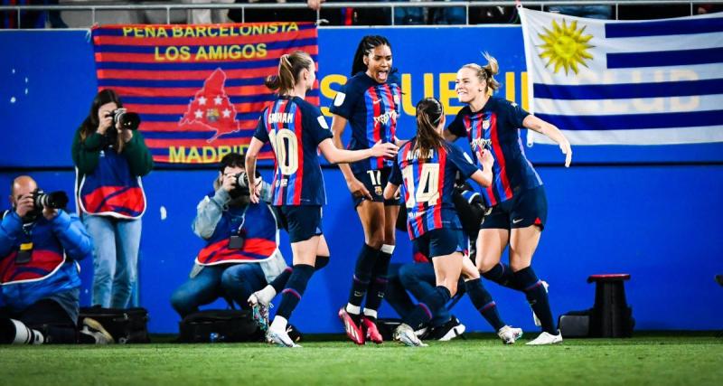  - Barça - AS Roma (F) : carton pour les Barcelonaises et qualification facile