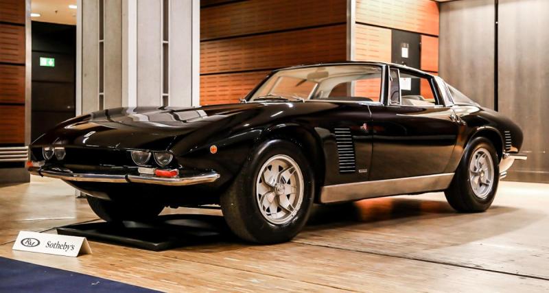  - Cette rare Iso Grifo Targa Série II est à vendre chez RM Sotheby’s, nos photos du coupé GT italien