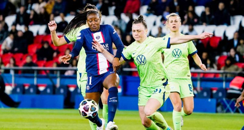  - Wolfsburg et le PSG dos-à-dos à la pause 