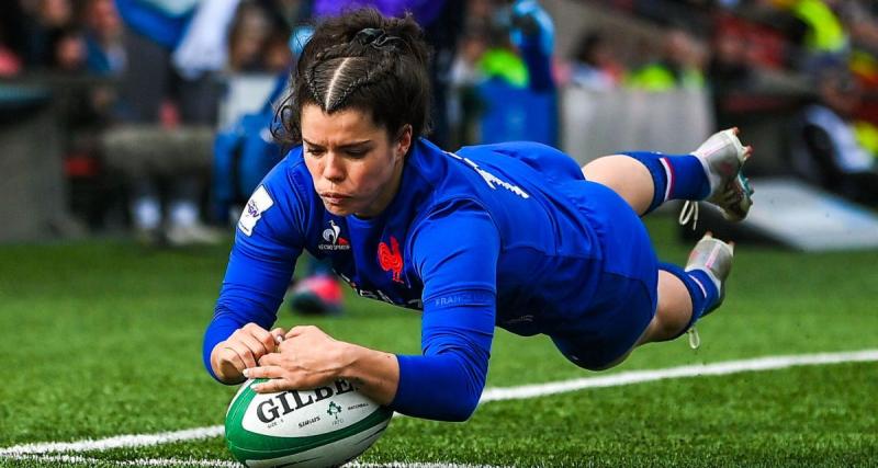  - Tournoi des 6 Nations (F): Les Françaises faciles contre les Irlandaises, malgré leur infériorité numérique