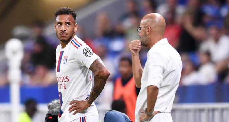  - OL : Corentin Tolisso vide son sac et charge clairement Peter Bosz